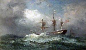 Ship in Distress, Hove To