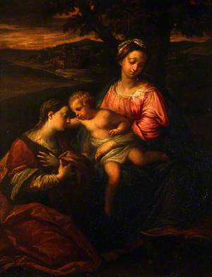 Virgin and Infant Saviour with a Female Saint