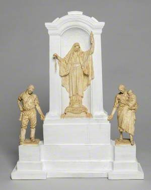 Maquette of the Pontmorlais First World War Memorial, Merthyr Tydfil