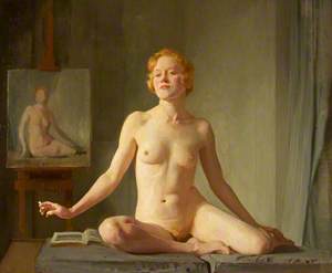 D. D. V (a); Nude Study; The Little Model; Petite modèle Anglaise
