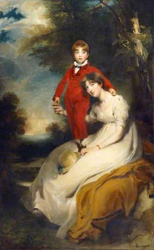 Mrs Charles Thellusson, née Sabine Robarts (1775–1814), and Her Son, Charles Thellusson (1797–1856)