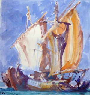 Sailing Dhows