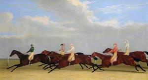 Finish of the 1827 Gold Cup