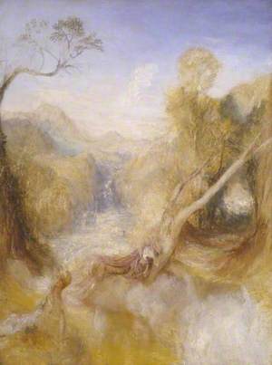 The Death of Actaeon, with a Distant View of Montjovet, Val d'Aosta