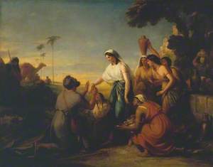 Rebecca and Abraham's Servant at the Well
