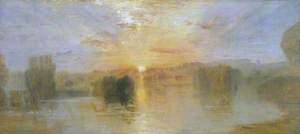 The Lake, Petworth, Sunset; Sample Study