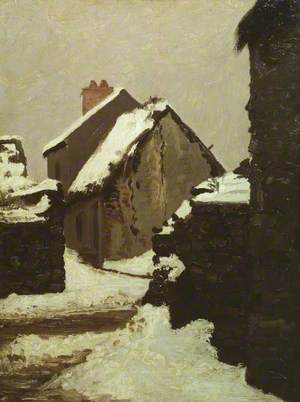 Houses in Snow