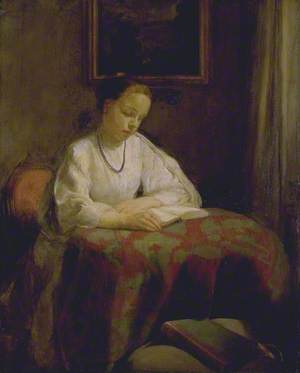 Interior: Girl Reading