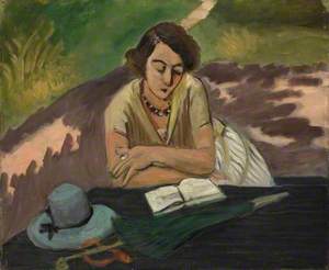 Reading Woman with Parasol (Liseuse à l'ombrelle)