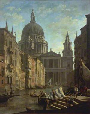 Capriccio: St Paul's and a Venetian Canal