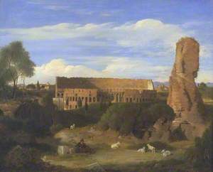 The Colosseum from the Campo Vaccino