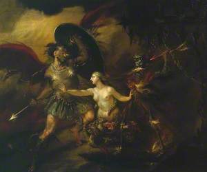 Satan, Sin and Death (A Scene from Milton's 'Paradise Lost')
