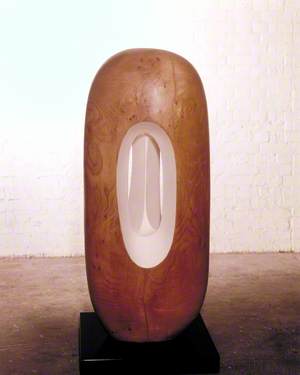 Hollow Form with White