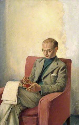 Portrait of Sir John Rothenstein, CBE