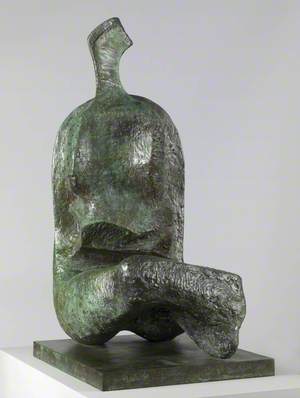 Seated Woman: Thin Neck