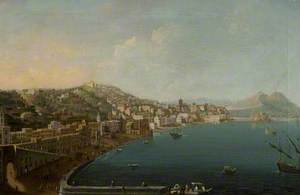 Naples with Vesuvius