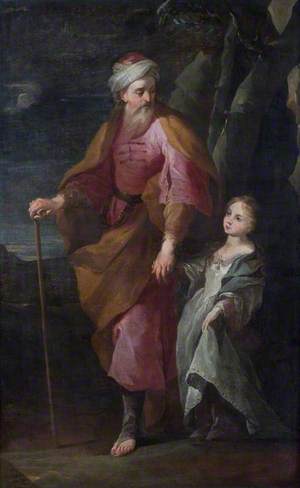 St Joachim and the Virgin Mary