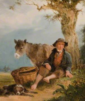 A Donkey and a Youth