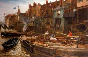 London River, the Limehouse Barge-Builders