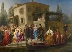 Visit of the Doge of Venice to Titian