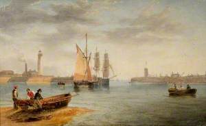 Sunderland Harbour, 1866