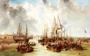 The Opening of Sunderland South Docks, 20 June 1850