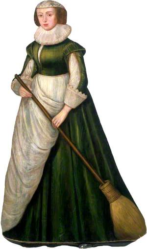 Woman with a Broom