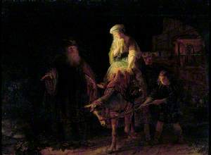 The Departure of the Shunammite Woman