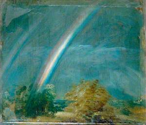 Landscape with a Double Rainbow