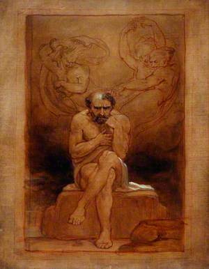 Despair: A Seated Man Surrounded by Demons