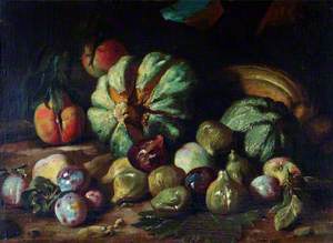 Still Life: Melons and Figs