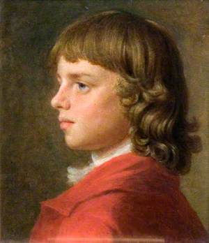 Portrait of a Boy in a Red Coat