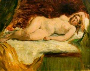 Study of a Nude Female Sleeping