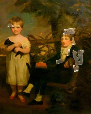 Reverend Chauncey Hare Townshend (1798–1868), Donor of the Townshend Bequest, and His Sister Charlotte (afterwards Mrs Elrington) as Children
