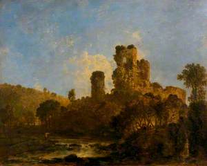 Landscape with a River and Ruins