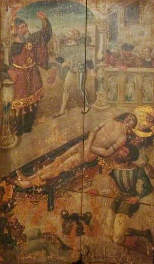 Saint Denis Tortured on the Gridiron
