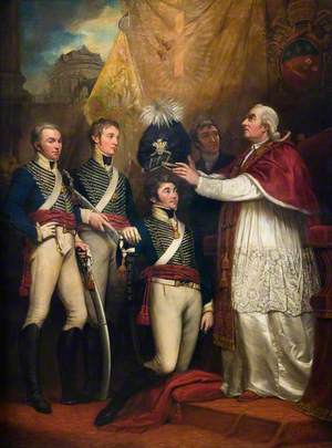 The Presentation of British Officers to Pope Pius VI, 1794