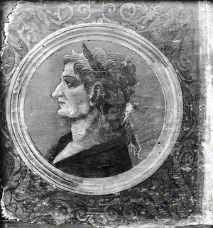 Profile Bust of a Roman Emperor Facing Left