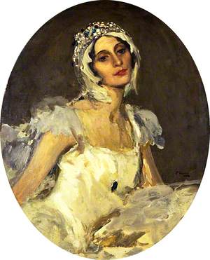 Anna Pavlova (1881–1931), as 'The Dying Swan'