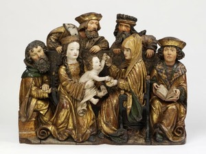 The Holy Family with Saint Anne, Joachim, Cleophas, and Salomas