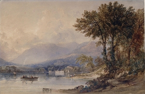 The Rydal mountains near the head of Windermere