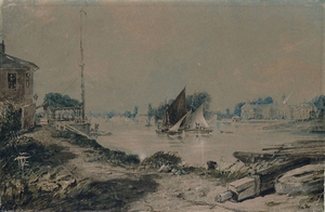 Chelsea Hospital from the Red House, Battersea