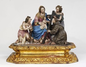 The Virgin and Child with Saint Diego of Alcalá