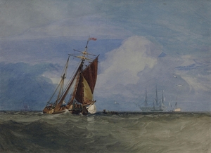 Shipping at the Mouth of the Thames