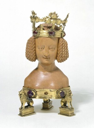 Bust of a Female Saint
