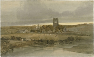Kirkstall Abbey, Yorkshire: Evening