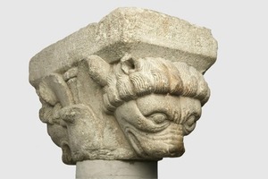 Capital with Lion Masks