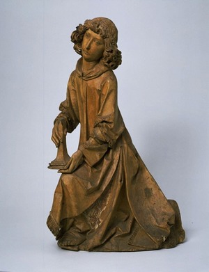 Angel Holding the Foot of a Candlestick