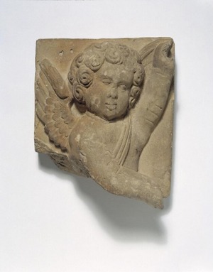 Fragment of Decoration, Half-Length Figure of Cupid