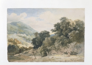Landscape with hermit